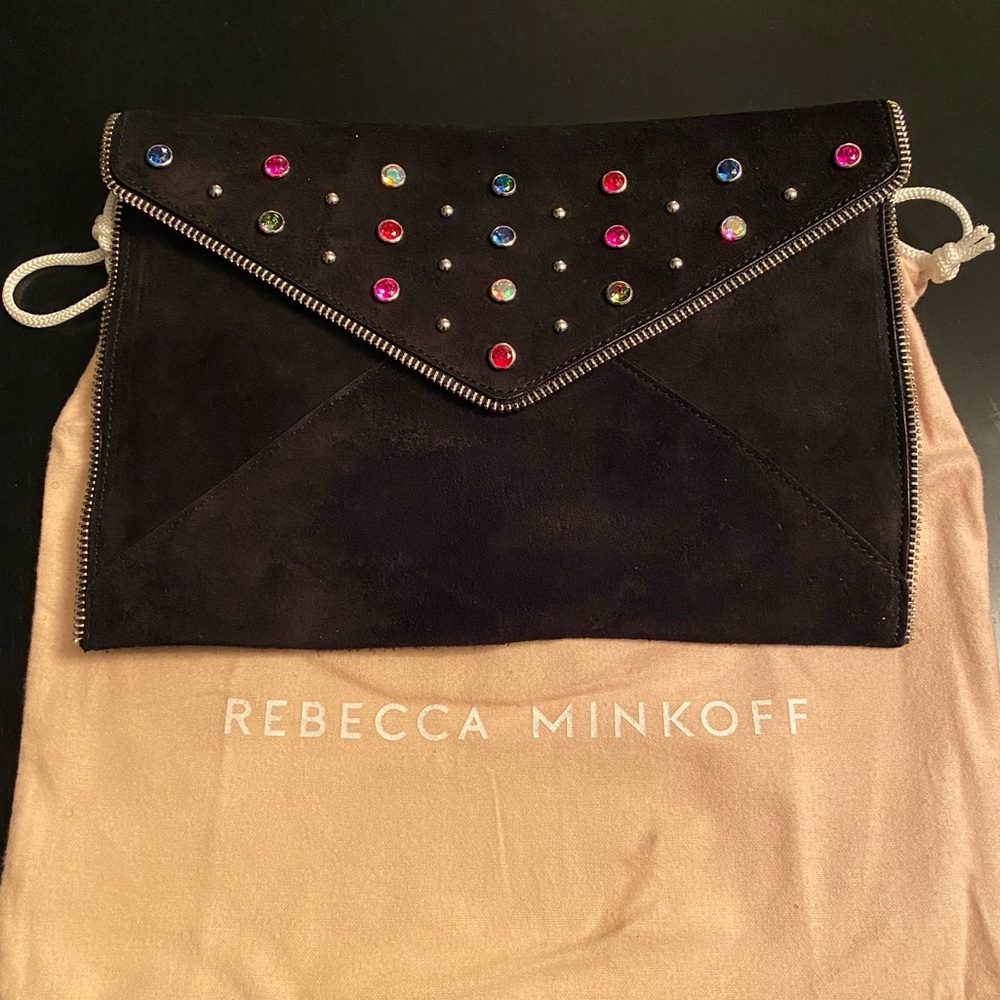 Rebecca Minkoff studded clutch